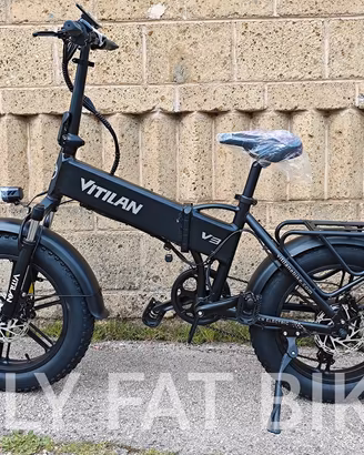 Bici elettrica fat con acceleratore nuova garanzia