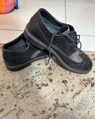 IGI&CO – Scarpe uomo in pelle nera – Made in Italy