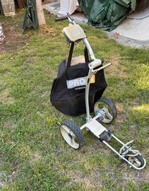 Carrello golf elettrico in alluminio 