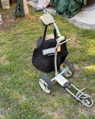 Carrello golf elettrico in alluminio 