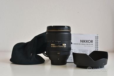 Nikon 24-120 f/4G ED VR GARANZIA NITAL