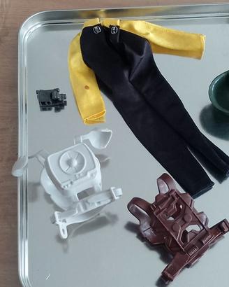 Lotto di accessori per action figure Big Jim e Her