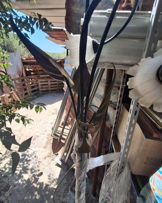 piantana in ferro battuto 