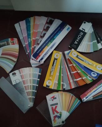 mazzette colori ventagli herbol  caparol roma ivas