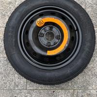 Ruota scorta per fiat 500 nuova pirelli