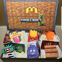 Box collezione limited edition Minecraft Mcdonalds