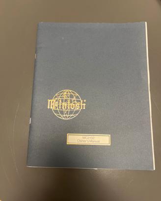 Mc-intosh manuale mc2102