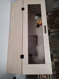 Terrario in legno per animali topo, ratto, riccio