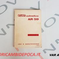 Libretto Uso e Manutenzione - Fiat AR 59