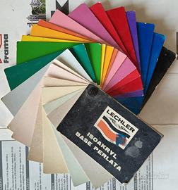 Campionario colori iridescenti auto moto Lechler