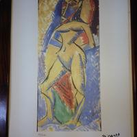 Litografia originale Picasso ''Donna nuda'' 1930