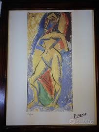 Litografia originale Picasso ''Donna nuda'' 1930
