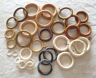 Anelli tendaggio bricolage usi decorativi PZ.33
