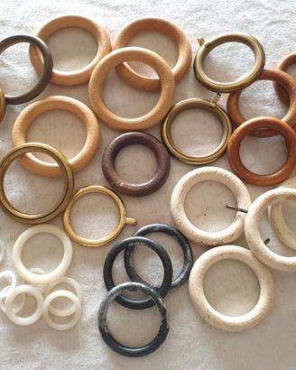 Anelli tendaggio bricolage usi decorativi PZ.33