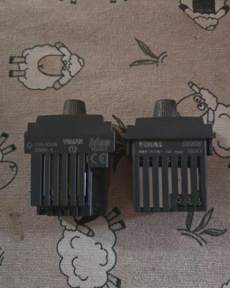 Due Deviatori dimmer Vimar Idea