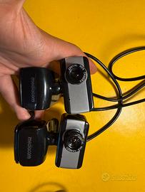 2 TELECAMERE PER PC NUOVE, PREZZO VANTAGGIOSO!!
