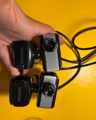 2 TELECAMERE PER PC NUOVE, PREZZO VANTAGGIOSO!!