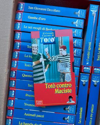 Collezione VHS Totò – Lotto Completo Fabbri Video