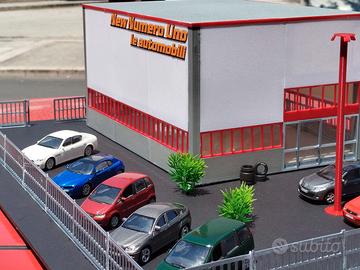 SAFARINO3D diorama concessionaria auto 1/43 