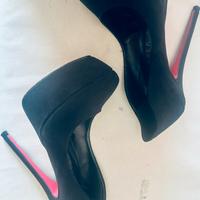 Scarpe tacco 12 in camoscio ALTAMAREA n 36