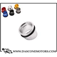 TROMBONCINO MARMITTA TMAX 2001 2016 500 530 argent