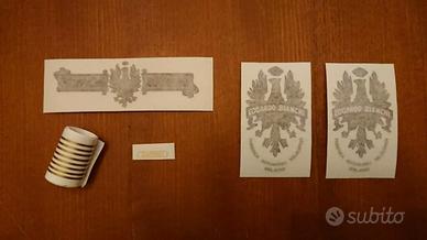 SET COMPLETO DECALCOMANIE BIANCHI ZAFFIRO 1949-'53