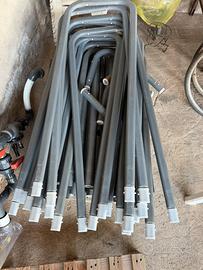 Telaio in ferro completo piscina intex