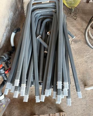 Telaio in ferro completo piscina intex