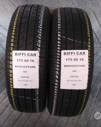 2 gomme 175 60 16 bridgestone a145