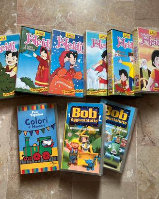 Videocassette VHS Vintage N 9 Heidi-Pina-Bob-
