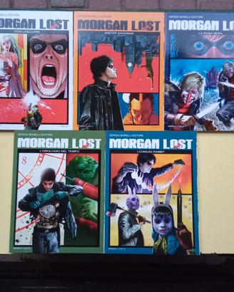 9 fumetti MORGAN LOST a 12 euro