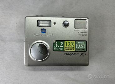 Konica Minolta DiMAGE X31 3.2MP Compatta Digitale