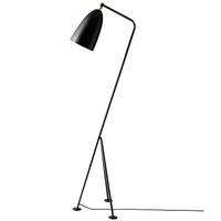 Lampada da terra Gubi, colore Nero