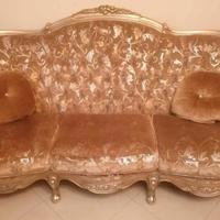 Coppia di divano divani salotto 3 + 2 Classico