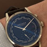 Nomos Zurich Wolrdtimer orologio come nuovo
