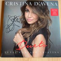 DUETS DOPPIO VINILE CRISTINA D’AVENA autografato