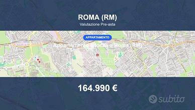 Immobile in asta di 92 m² con box auto a Roma