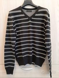 Pullover lana e filo cotone uomo