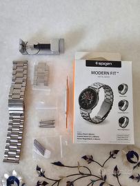 cinturino acciaio Spigen 46mm