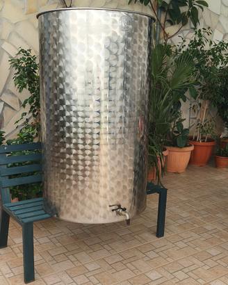 contenitore vino acciaio inox 500 litri.