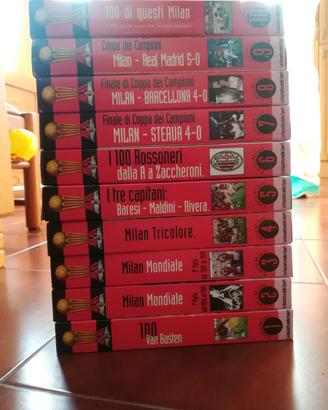 Collana completa Milan (10 videocassette)