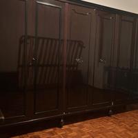 armadio 6 ante 1 como con specchio e 2 comodini