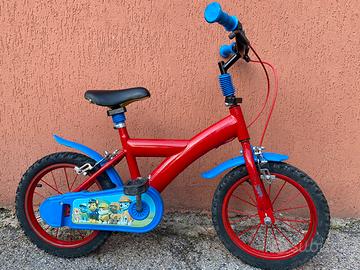 Bicicletta paw patrol bambini