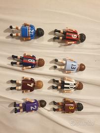 Lotto 8 Calciatori Playmobil Carrefour Serie 72098