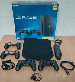 playstation console 4 pro 1TB più accessori 