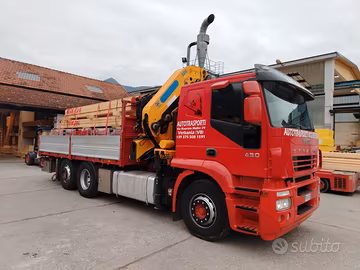 Camion con gru