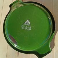 Padellino vintage in metallo smaltato anni '60