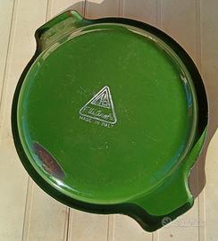 Padellino vintage in metallo smaltato anni '60