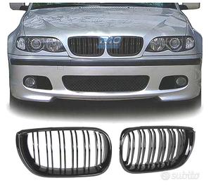 GRIGLIA BMW E46 BERLINA 01-05 LOOK M3 NERO LUCIDO