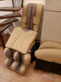 Poltrona relax massaggiante con cuffie